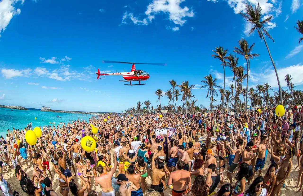 best party islands in Caribbean